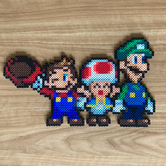 Mario, Luigi, and Toad!